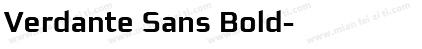 Verdante Sans Bold字体转换